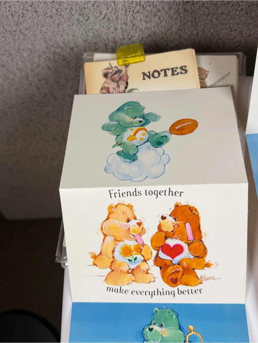 Vintage/retro stationary Star Wars, Mickey, Care Bears, etc